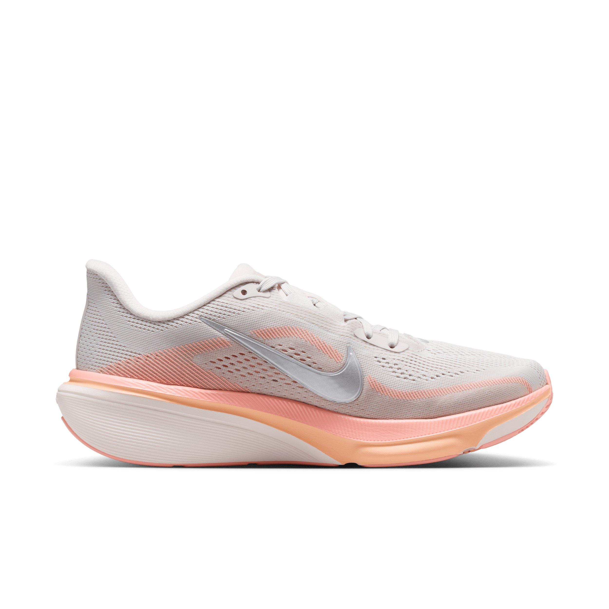 Nike Pegasus 42 "Light Bone/Arctic Orange/Chalk/Metallic Silver" Women's Road Running Shoe - BEIGE/ORANGE/SILVER